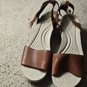 CROCS Women's Tan Sandals